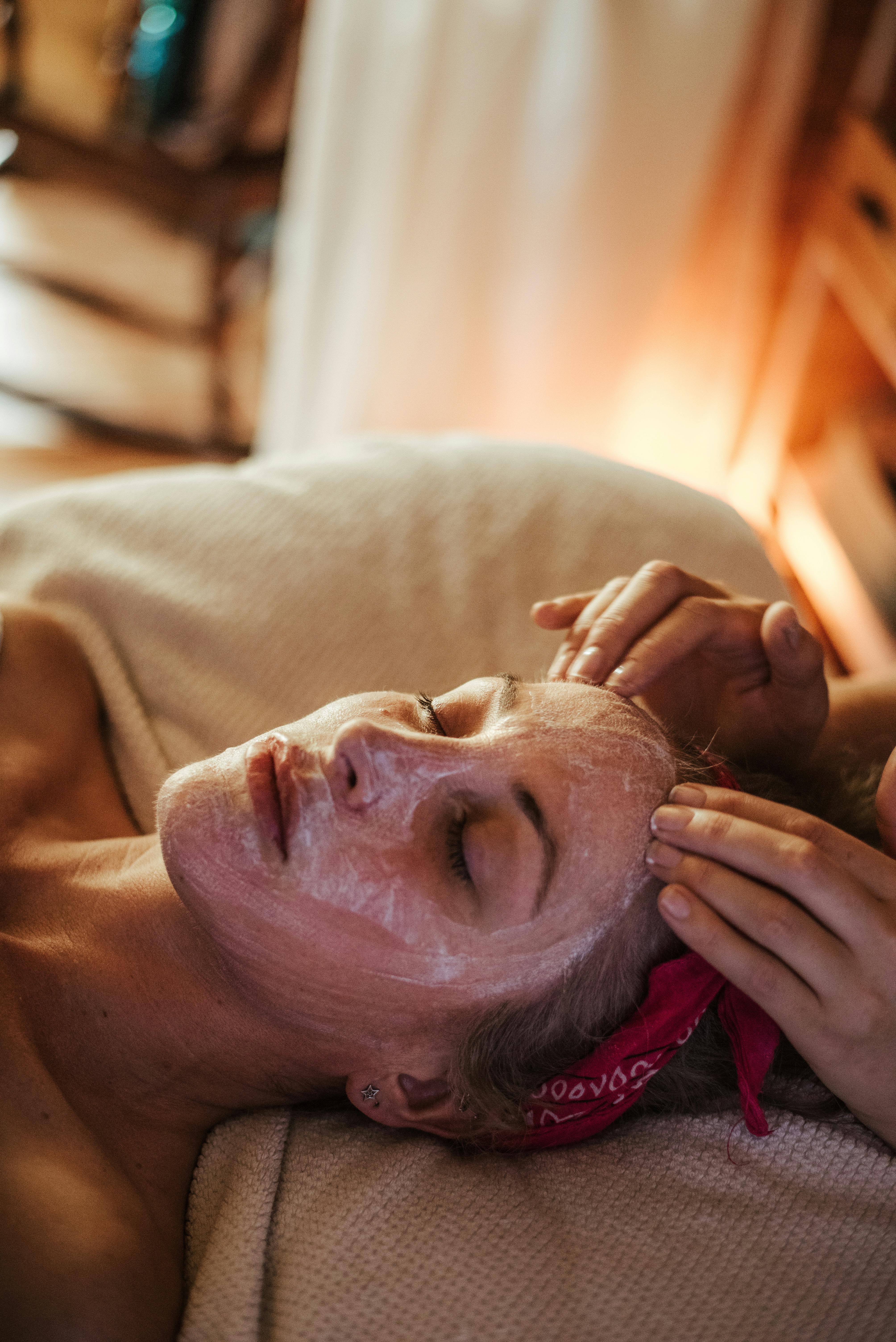 Facial relajante en cabina